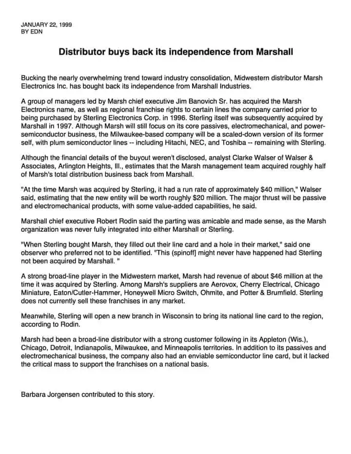 1998: Return to Independence